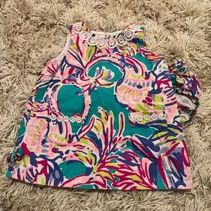 Lily Pulitzer Safari Shift Dress 12-18 mo